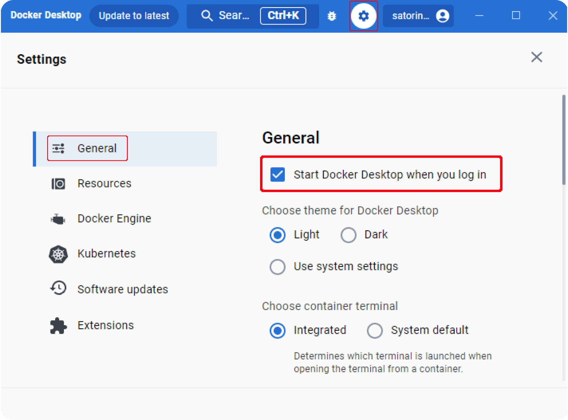 Setup docker step two